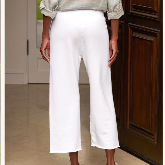 NWOT Frank & Eileen CATHERINE 24" Favorite Sweatpant in White (Size XS) - Picture 2 of 9